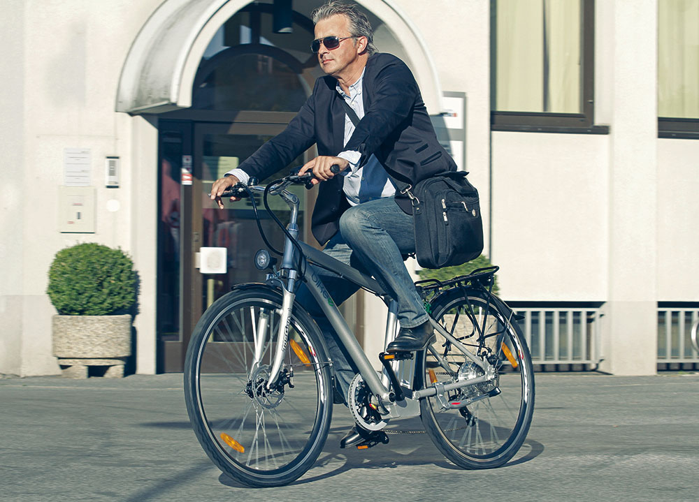 Mit dem bikee zur Arbeit Mit dem bikee zur Arbeit